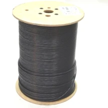 Кабель вита пара Corning CAT.5е F/UTP 300/24 PE Black (CCXDAE-C0047-C001-L7)