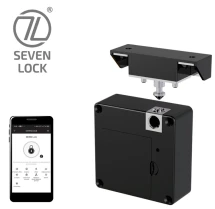 Мебельный RFID замок SEVEN Lock SL-7733B Bluetooth Black