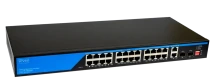 PoE комутатор SEVEN P-73224G-2SFP