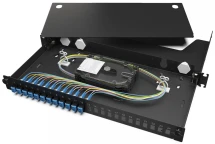 Патч-панель Corning 12xLC Duplex SM OS2 1U (LAN1-24AE-PGTL-B)