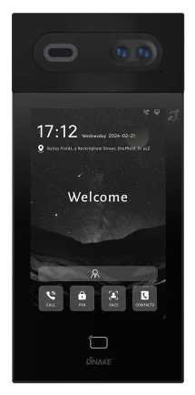 Панель вызова Dnake S617/F Black (00-00009439)