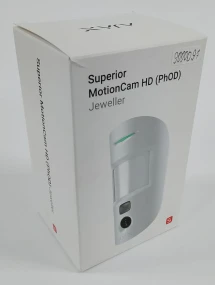 (Уценка) Беспроводной ИК датчик движения с расширенными возможностями фотоверификации тревог Ajax Superior MotionCam HD (PhOD) Jeweller White (118274.309.WH1)