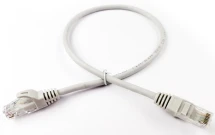 Патч-корд E-server UTP CAT.6, 0.5м (CAT.6 UTP CORD-0.5M-GRY)