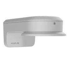 Настінний кронштейн 242 мм для дротової IP-камери відеоспостереження. Має адаптер для камери з моторизованим варіофокальним обʼєктивом. Ajax MountCam B2 White (147757.373.WH1)