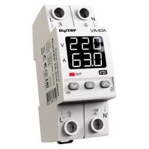 Реле напруги та струму DigiTop VA-63A M2W