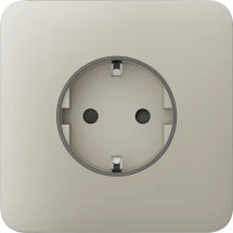 Передня панель для вбудованої розетки Ajax SoloCover (basic) Ivory (89060.164.IV)