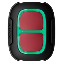 Беспроводная тревожная кнопка для объектов повышенного риска Ajax Superior DoubleButton G3 Jeweller Black (138643.79.BL1)