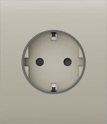 Центральна панель для вбудованої розетки Ajax СenterCover (basic) Ivory (89092.162.IV)