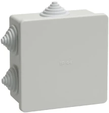 Коробка розподільна IEK КМ41235 85х85х40мм (UKO11-085-085-040-K41-44)