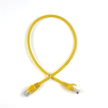 Патч-корд E-server UTP Cat.5e 0.5м (CAT.5E UTP CORD-0.5M-YEL)