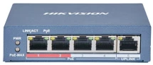 Комутатор Hikvision DS-3E0105P-E(B)