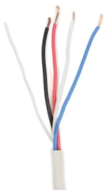 Кабель сигнальний Atis 4х0.22 U-Cu бухта 100м (100131)