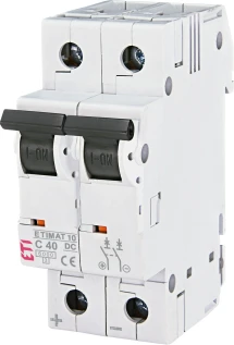 Автоматичний вимикач ETI ETIMAT 10-DC (2P, C, 40A, 6 kA) (2138720)