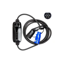 Зарядний пристрій для електромобіля HiSmart Type 2-CEE, 6-32A, 7.2кВт, 1 фазний, 5м (EV200047)