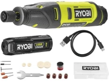 Гравер Ryobi RRT4-120GA15 USB Lithium, 15 аксесуарів (5133005634)