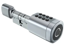 Умный биометрический замок SEVEN LOCK SL-7774BF (35-90 мм) Silver (SL7774BFs90)