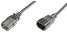 Кабель питания Digitus C14/M - C13/F 1.8м Black (AK-440201-018-S)
