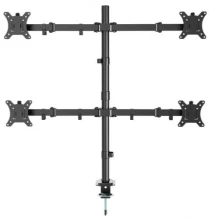 Кронштейн для 4 мониторов Gembird MA-D4-01 Black