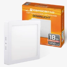 Світильник точковий накладний Євросвітло LED-SS-225-18 (18Вт, 6400К) (38834)
