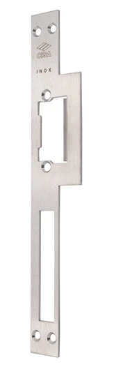 Зворотня планка Cisa 05002-12 з відбійником ліва до ел.защіпок серії 15100 та замків 44820 SS (38550)