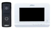 Комплект видеодомофона Dahua DHI-VTK-VTO2010 + D-VTH2020DW