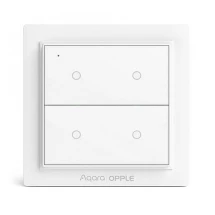 (Уценка) Умный выключатель Aqara Opple Light Switch (Double-Button) Zigbee 3.0 (WXCJKG12LM)