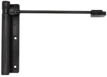 Доводчик дверной Aldeghi Luigi 114ZN170S левый, черный цинк (33488)