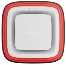 Беспроводной адресный пожарный оповещатель светозвуковой Ajax EN54 FireProtect (Sounder/VAD) Jeweller White (118599.279.WH1)