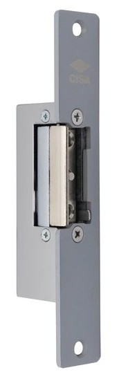 Электромеханическая защелка Cisa 15005-07 НЗ-AЕ с короткой планкой серая (38552)