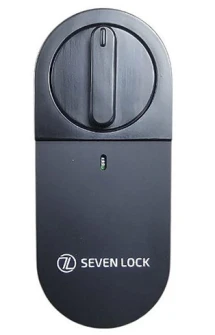 Умный электромоторный замок SEVEN LOCK SL-7772BM Black (SL7772BM)