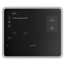 Беспроводной прибор приемно-контрольный пожарный (ППКП) с поддержкой устройств для защиты от вторжения Ajax EN54 Fire Hub Jeweller White (125732.315.WH)