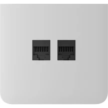 Боковая панель для встроенной интернет-розетки Ajax SideCover (LAN) vertical White (126219.319.WH)
