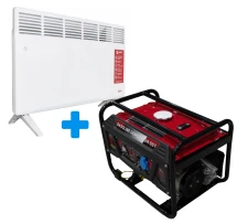 Комплект бензиновий генератор AWT 3800 + конвектор Roda Standard + RB3-2000EU AWT 16351