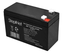 Акумуляторна батарея Step4Net 9 Ач AGM 12 В (SB-12V-9Аh AGM) (275577) Step4Net 17452