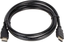 Кабель HDMI-HDMI Merlion 1.0 м v1.4, OD-7.5 мм Black (YT-HDMI(M)/(M)HS-1m)