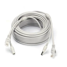 Патч-корд комбинированный RJ-45 + DC Q100 5м (RJ-45+DC 5m)