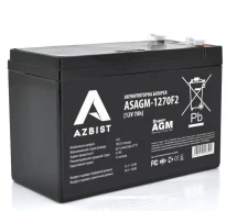 Акумуляторна батарея Azbist ASAGM-1270F2 Super AGM, 12V 7.0Ah