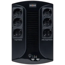 ИБП LogicPower LP 650VA-6PS (455Вт) Black (4324)