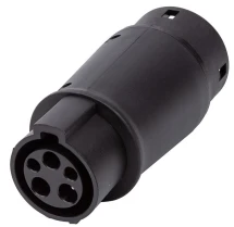 Перехідник для заряджання електромобіля HiSmart Type 2 (Female) - Type 1 (Male) (EV200481)