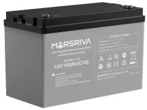 Гелевый аккумулятор Marsriva MR-PBD12-100 Gray