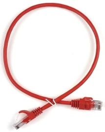 Патч-корд E-server UTP Cat.5e 0.25м (CAT.5E UTP CORD-0.25M-RED)