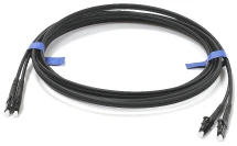 Патч-корд оптичний CMS LC/UPC-LC/UPC SM 3м Duplex (UPC-3LCLC(SM)D(ON)BK)