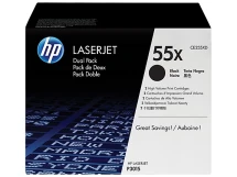 Картридж HP LJ 55XD DUAL PACK 25K (P3015) Black (CE255XD)