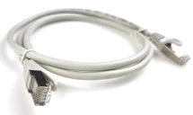 Патч-корд E-server STP CAT.6А, 1м (CAT.6A STP CORD-1M-GRY)