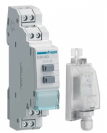 Реле часу Hager EGK100 (з датчиком EEN003) White