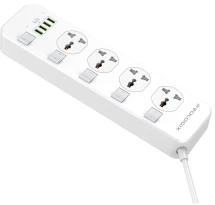 Сетевой фильтр ProLogix Premium PR-SC4408W 4/2m, 4xUSB White (PR-SC4408W)