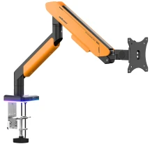Настольный крепеж для монитора Anda Seat Stealth Pro II RGB 17’’-42’’ Orange (AD-W-A9X-1S-BO)