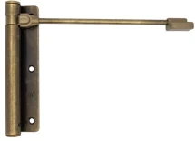 Доводчик дверной Aldeghi Luigi 114OS170S левый, матовая латунь (37621)