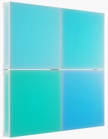 Дополнительный комплект панелей Nanoleaf Blocks Small Squares Add-On Kit с поддержкой HomeKit и Matter - 4 шт. (N8100E00-4SS)