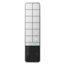 Беспроводная клавиатура Ajax KeyPad Outdoor Jeweller White (99967.286.WH1)